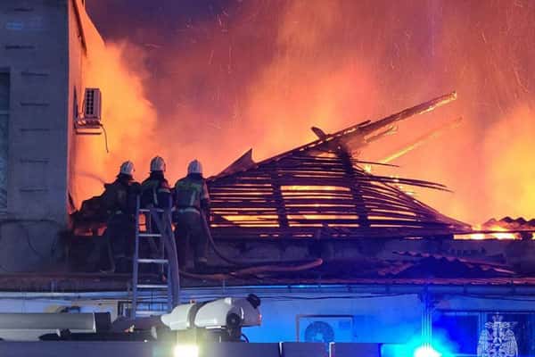 На Челябинском тракторном заводе произошли взрыв и пожар