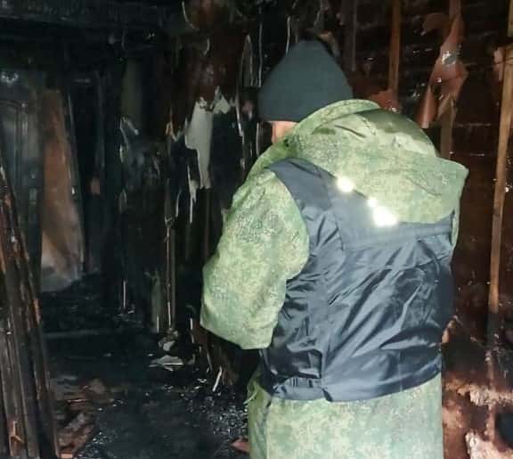 В Салехарде два человека погибли при пожаре 