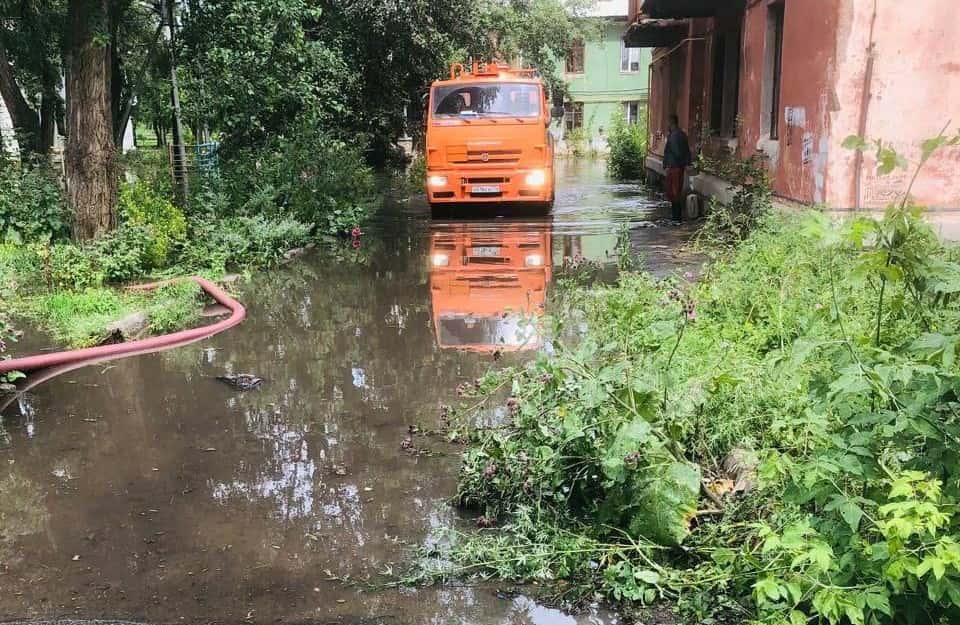 Улицы Челябинска превратились в реки