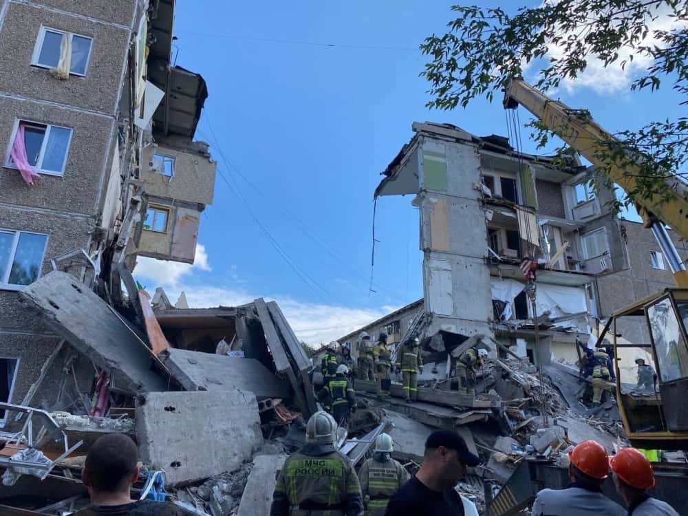 В Нижнем Тагиле пострадали девять жильцов обрушившейся пятиэтажки