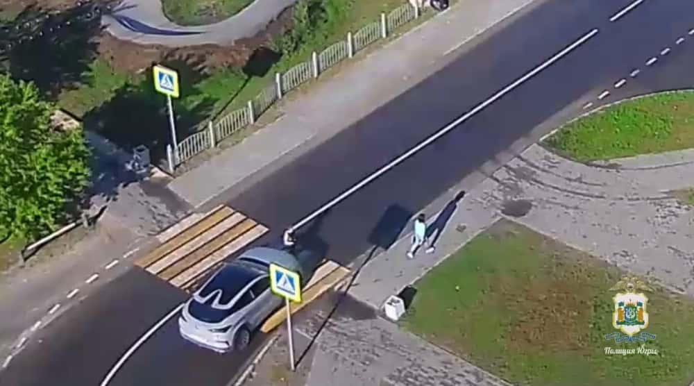 В Нефтеюганске автоледи насмерть сбила ребёнка. Видео 