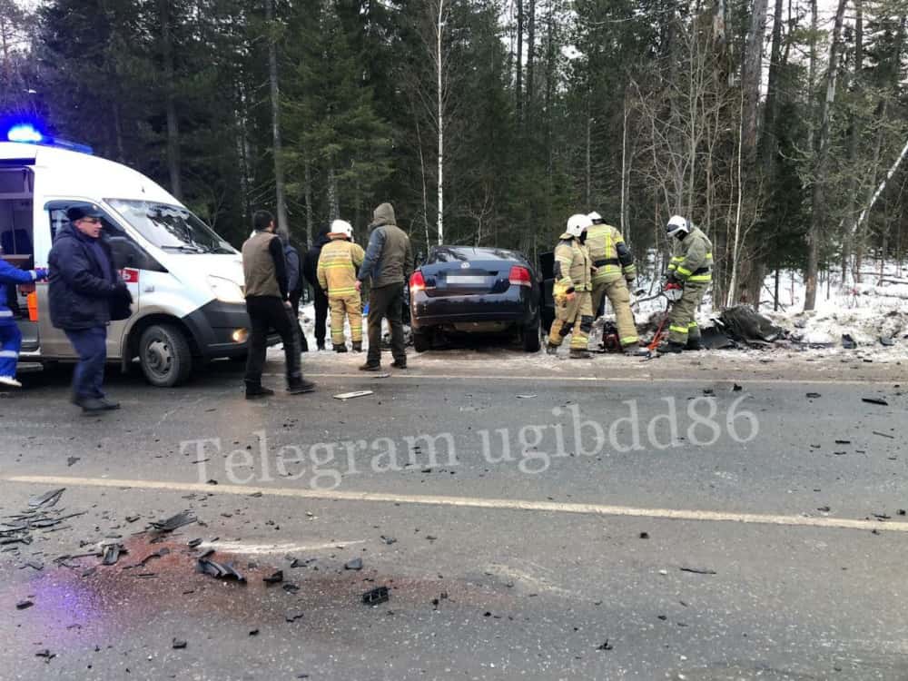 Два человека погибли в ДТП в Нефтеюганском районе Югры 