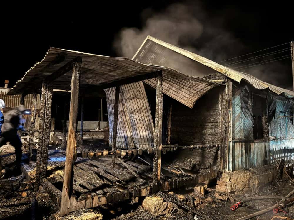 В Челябинской области три ребёнка погибли при пожаре 