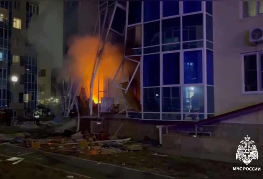 В Ханты-Мансийске четыре человека пострадали при пожаре 