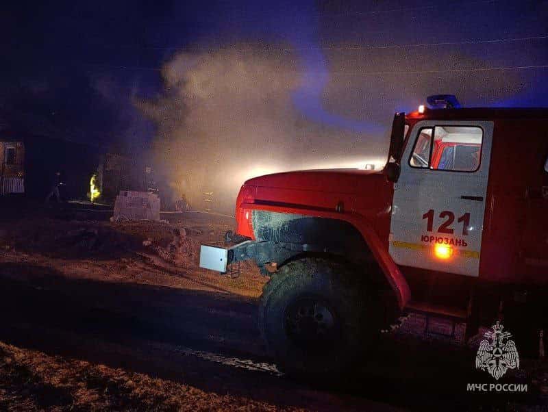 В Юрюзани под Челябинском пожар погубил четверых детей