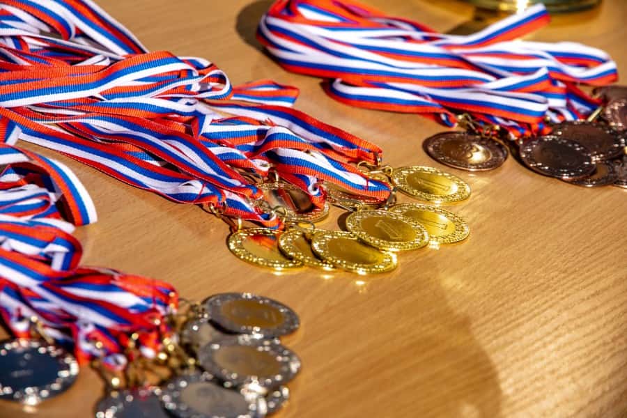 В Екатеринбурге чествуют юных спортсменов, завоевавших золото на разных турнирах 