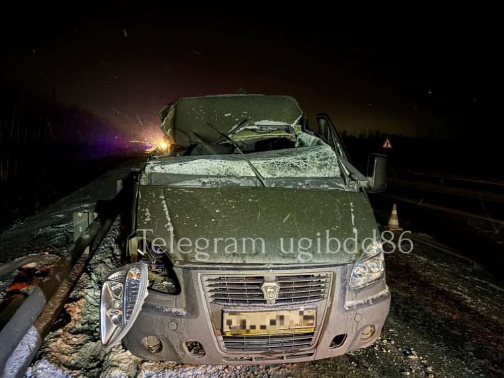 Два человека погибли в аварии на трассе Тюмень-Ханты-Мансийск