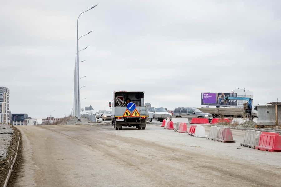 На улице Комсомольской в Екатеринбурге открыли движение 
