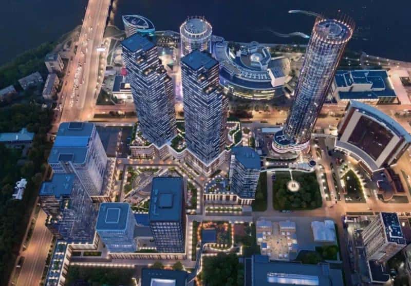 В «Екатеринбург-Сити» построят подземный паркинг с общественной площадью