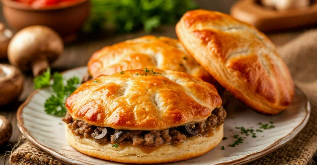 Попробуете один раз — и о простых пирожках забудете навсегда: вкуснейшие чибрики с мясом и грибами — вся семья просит добавки