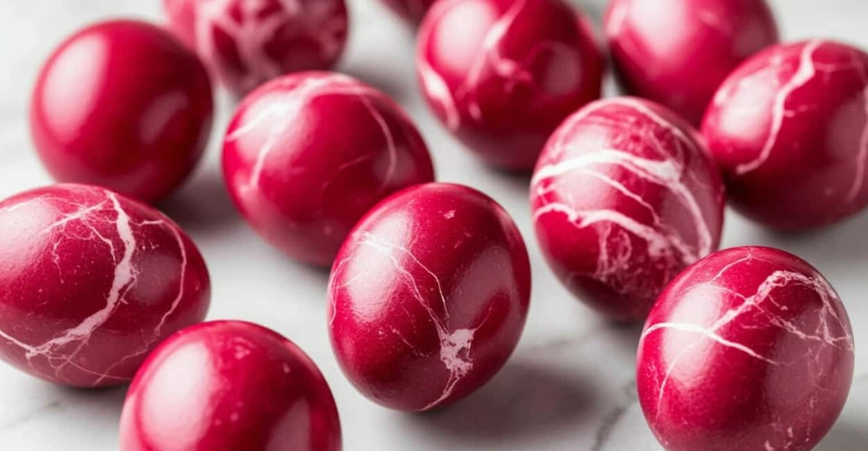 Крашу яйца-рубины к Пасхе 2026: вот что превращает бледные скорлупки в драгоценности — соседи будут просить рецепт