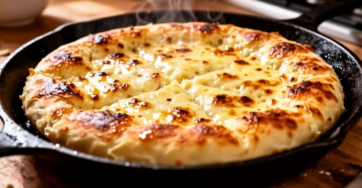 Готовлю на завтрак сырные лепешки за 5 минут — быстро, вкусно и в самый раз к чаю