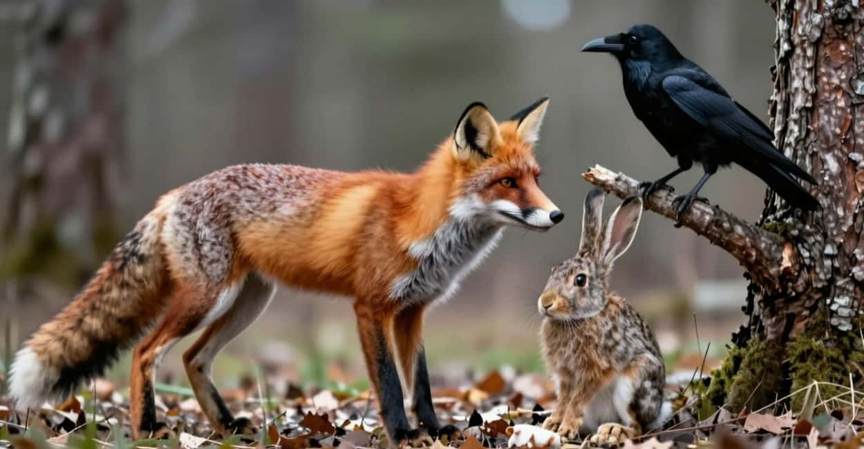 Кого вы заметили первым? Лиса, заяц или ворон — тест, который укажет на вашу главную опору в жизни