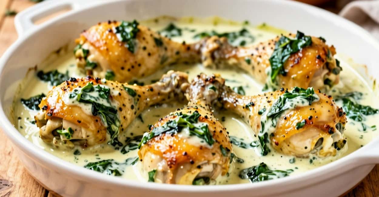 Раньше курица получалась жесткая, теперь делаю только так — ножки в сливочно-чесночном соусе по рецепту шефа Ивлева