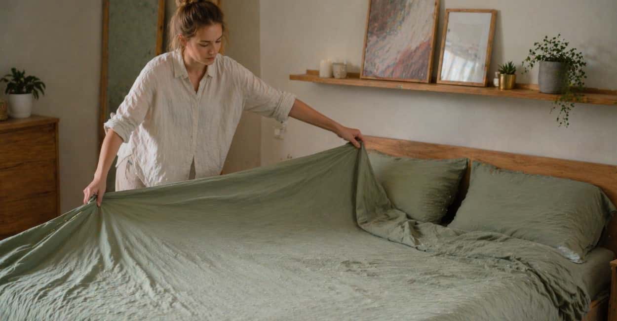 Забудьте про скучный белый: выбираю только эти 3 оттенка постельного для моментального прилива сил и уюта дома