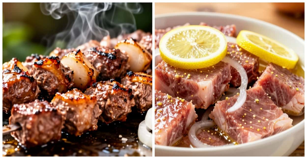 Уксус — для закаток: шашлык мариную по-другому — мясо тает во рту, даже если прожарилось до углей