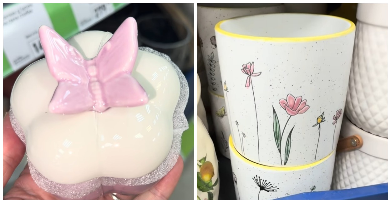 Забежала на 5 минут в Фикс Прайс, а вышла с полным пакетом посуды в весеннем стиле — новый завоз заткнул масс-маркет за пояс