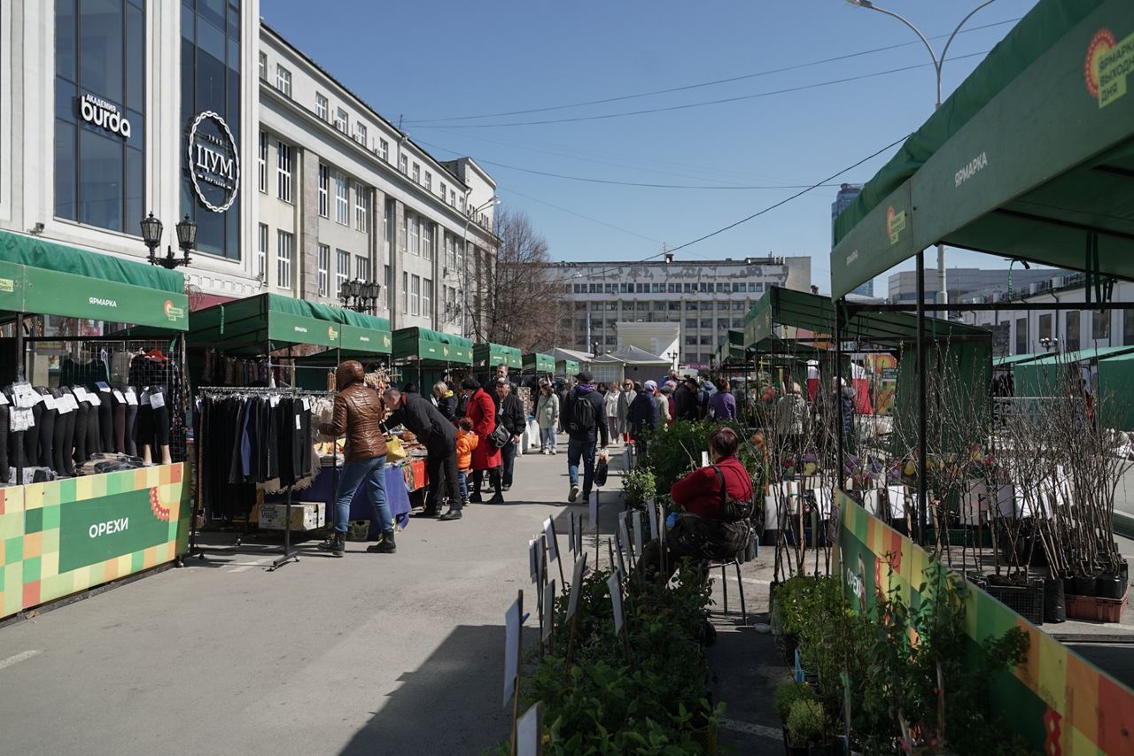 Стартовала крупная ярмарка в поддержку свердловских производителей Стартовала крупная ярмарка в поддержку свердловских производителей