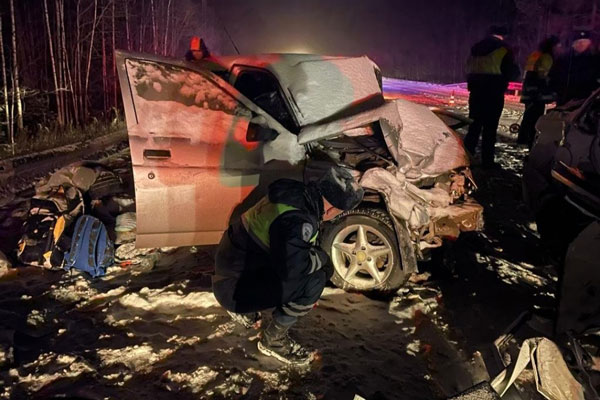 На Среднем Урале в ДТП один человек погиб, ещё пятеро получили травмы различной степени тяжести