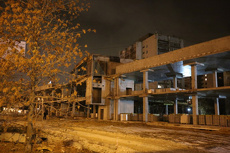 В Екатеринбурге рухнул недостроенный торговый центр