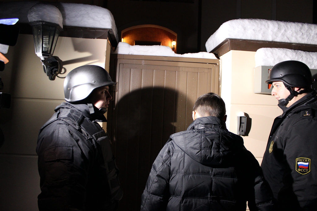 Рейд по злостным должникам за газ