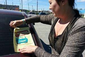 В Реже полицейские и волонтеры призвали водителей быть вежливыми