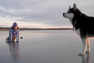 Тонкий лед. Памятка «пешеходам-экстремалам»