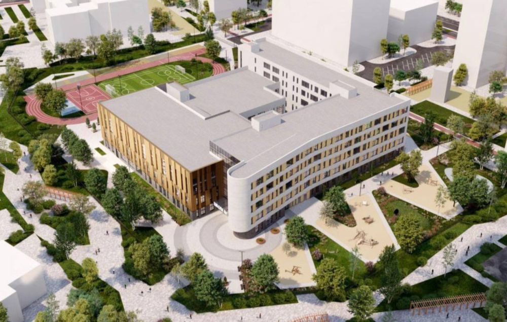 В Екатеринбурге построят две современные школы на 4 тысячи мест — детали проектов | Две школы на четыре тысячи мест построят в Екатеринбурге 