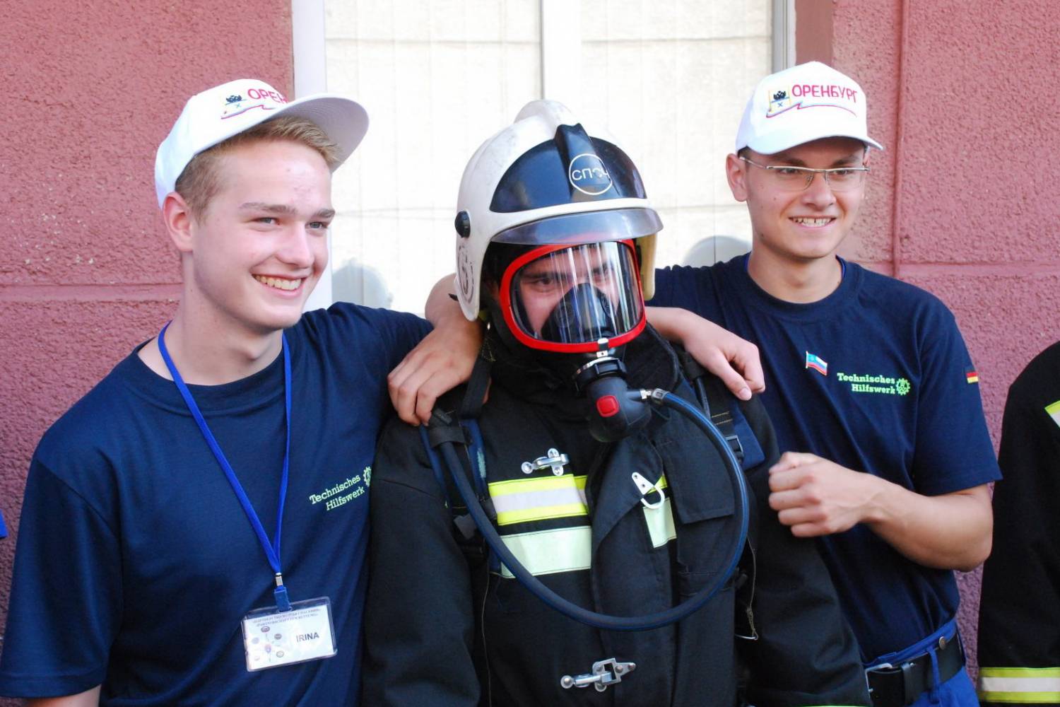 В Оренбург пожаловали спасатели из Германии