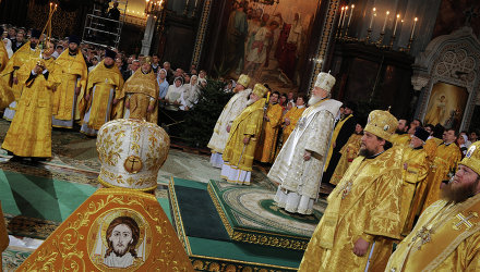 Россия празднует Рождество