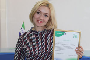 Поездку на Олимпиаду жительнице Екатеринбурга принес мобильный интернет «МегаФона»