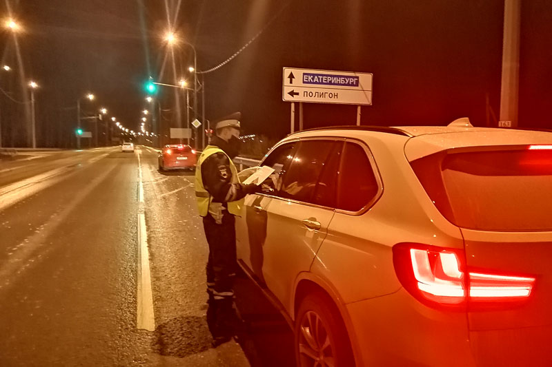 В Свердловской области усилен контроль за соблюдением ПДД водителями транспортных средств