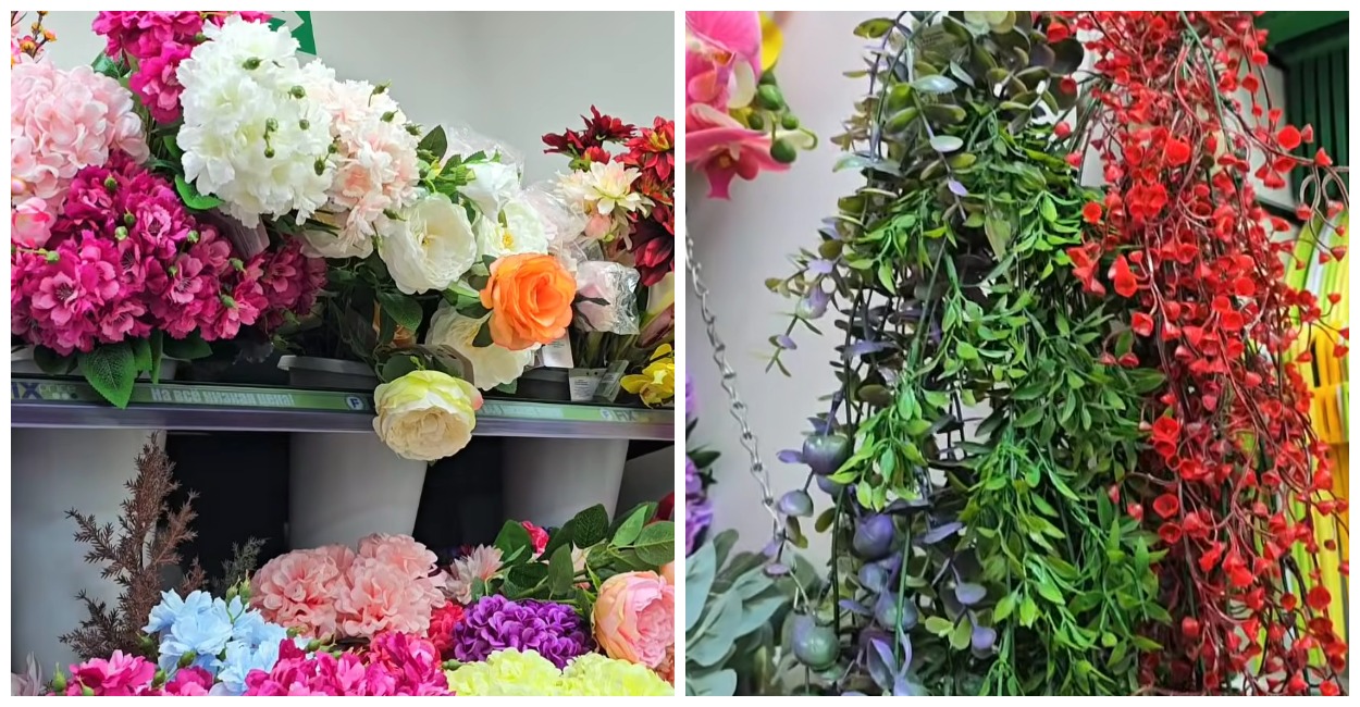 Лучшая новинка для творчества из «Фикс Прайс»: беру букет декоративных цветов за копейки и преображаю дом