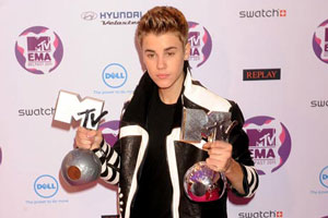 Джастин Бибер снова лауреат премии MTV