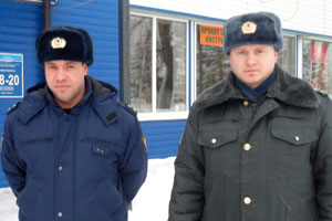 Сотрудники вневедомственной охраны в Игриме предотвратили пожар