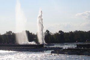 В ходе тактико-специальное учения в Свердловской обл. военные железнодорожники ЦВО наведут 80-метровый мост через Исетское озеро