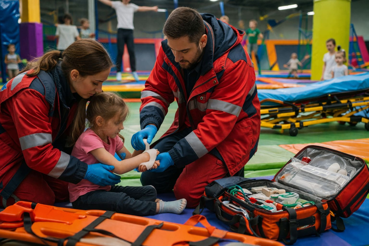 Девочке оторвало палец в батутном центре на Урале — что известно | Девочке оторвало палец в батутном центре: что случилось в Первоуральске