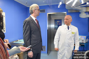 В Екатеринбурге открыли новый операционный блок