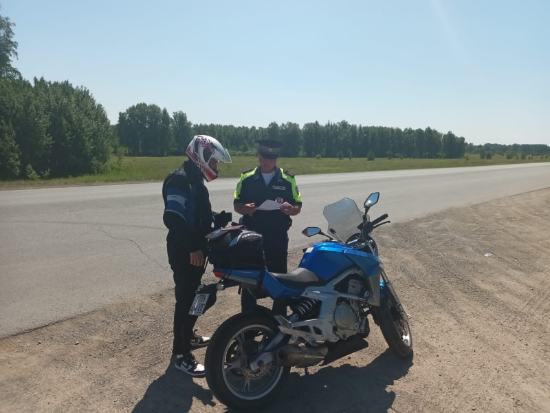 Полиция Челябинской области борется с шумом и нарушениями ПДД мотоциклистов