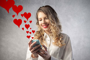 В День всех влюбленных уральцы отправляли 55 тысяч валентинок в минуту