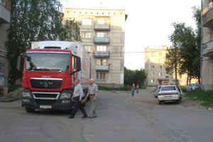 В Тавде искали большегрузный транспорт В Тавде искали большегрузный транспорт