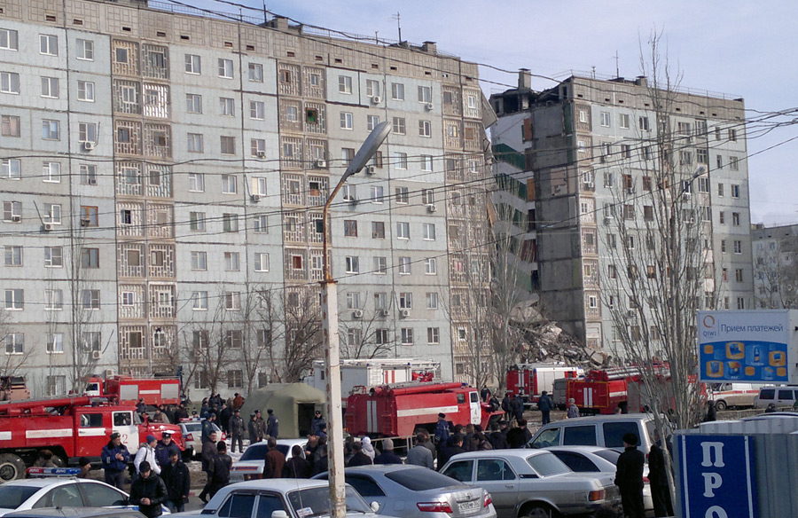 Жилой дом в Астрахани взорвался из-за самоубийства одного из жильцов