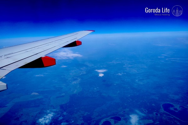 В Челябинском аэропорту самолет "Аэрофлота" упёрся в сугроб при посадке