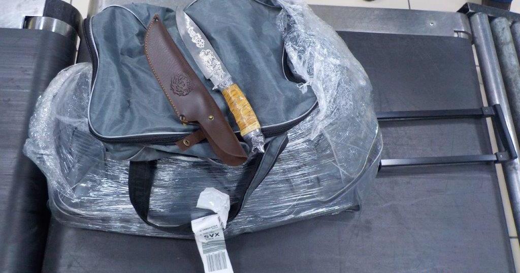 Кольцовские таможенники выявили в багаже пассажира опасный сувенир для друга Кольцовские таможенники выявили в багаже пассажира опасный сувенир для друга