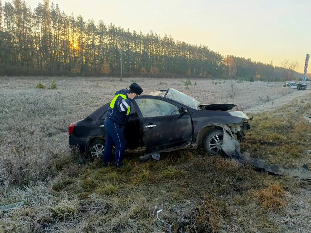 В Богдановичском районе в ДТП погиб человек  | На Урале мужчина погиб в ДТП 
