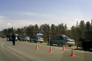 Полиция ХМАО против «посаженных авто». Шок-видео