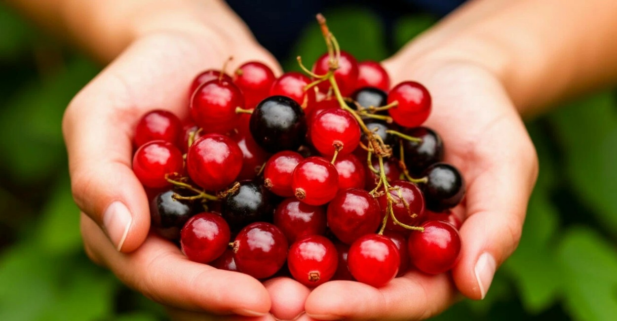 Ведро жижи на 1 куст смородины — ветки гнутся от ягод-гигантов: сочная, слаще мёда и ни одного пустоцвета