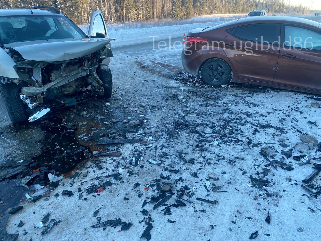 В Югре водитель устроил ДТП с пятью пострадавшими 