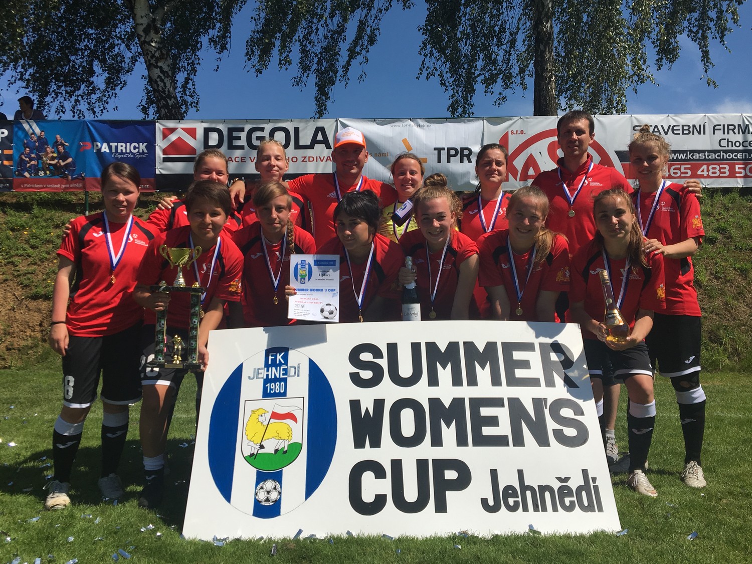 Футболистки УрФУ взяли «Летний Кубок Европы»