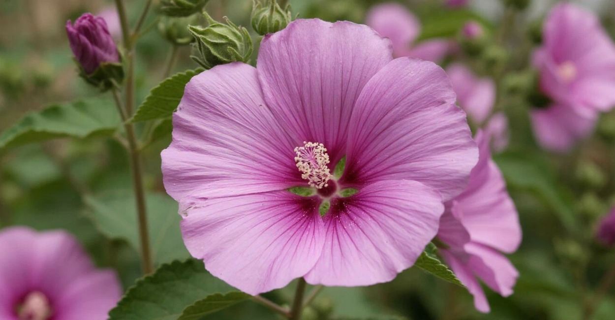 Эффектный однолетник, который сажаю в апреле: радует глаз с лета до глубокой осени — неприхотливая дикая роза